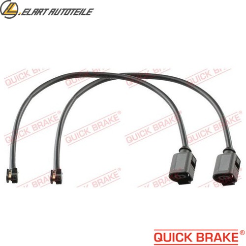 Warning contact brake pad wear - warning,