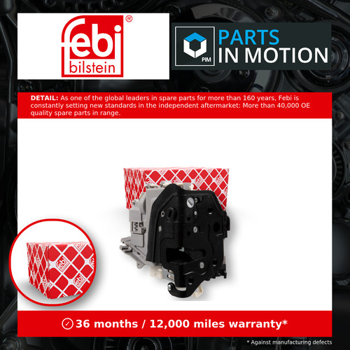 Door lock fits audi 4lb - lock,