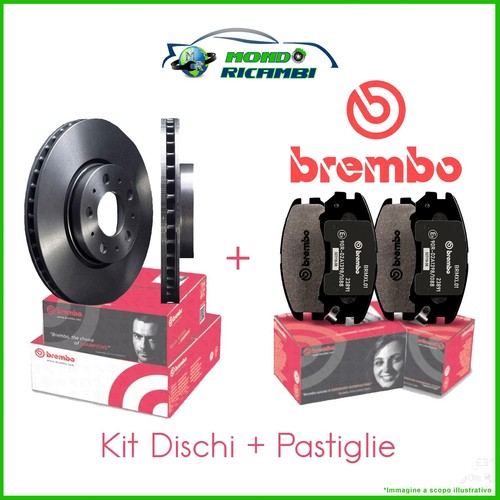 Rear brake discs pads - rear, kit