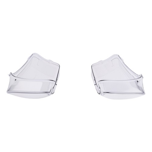 Clear front headlight lens - front,