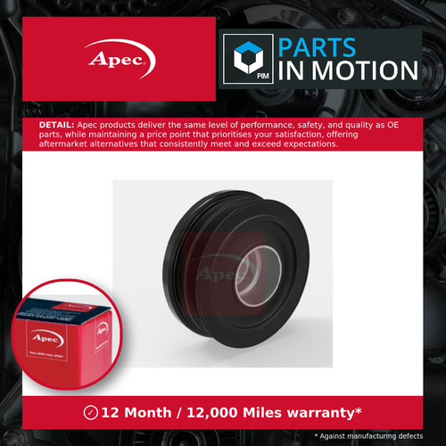 Crankshaft pulley fits - pulley,