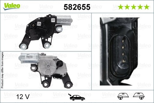 Valeo 582655 wiper motor rear - 582655,